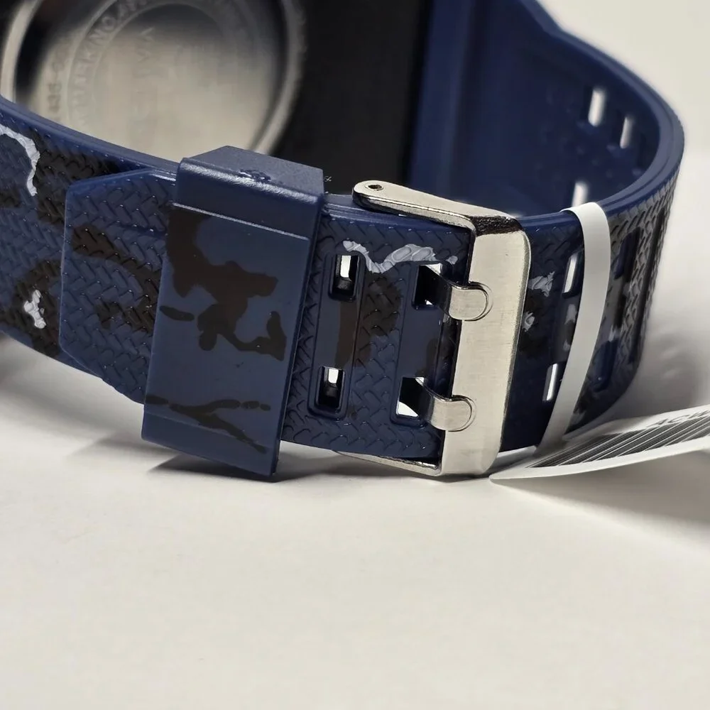 Activa Endurance X Invicta Men's Digital Watch - 54.5mm. Blue Camo (ACW435-003)